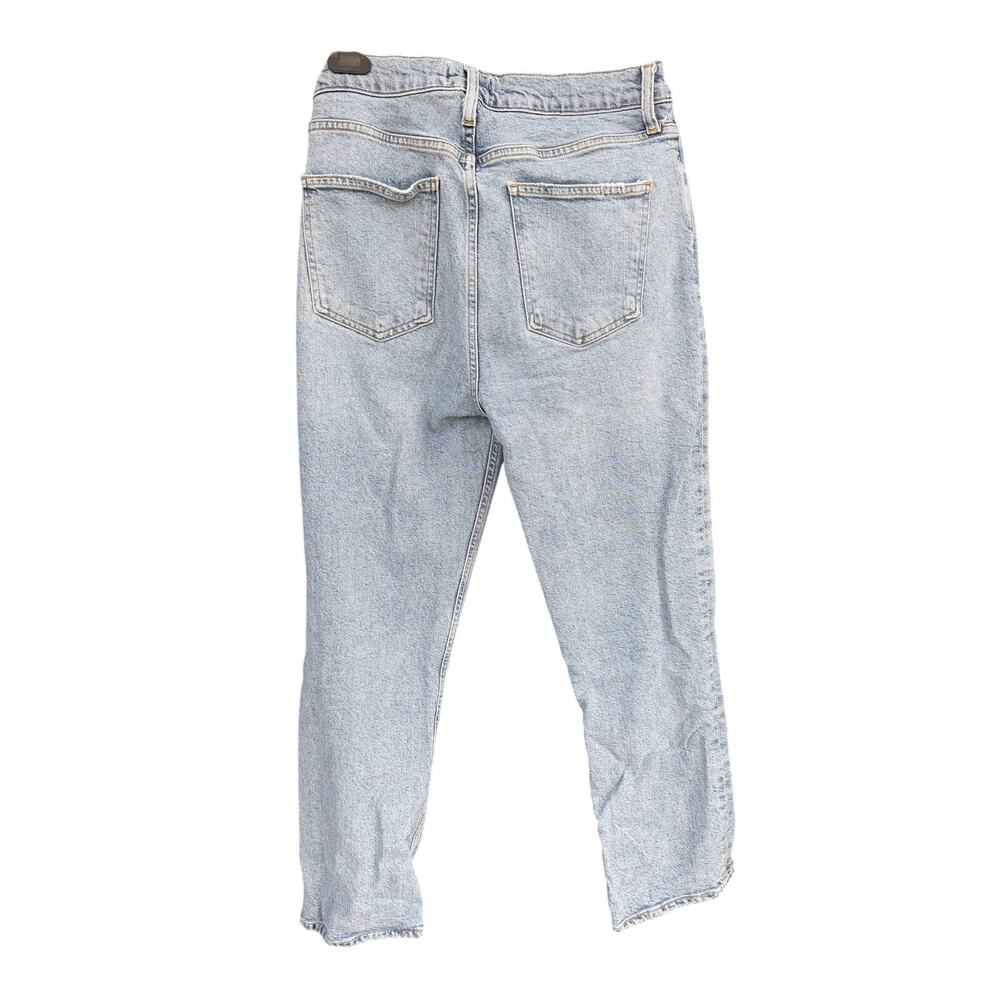 AGOLDE Wilder Mid Rise Comfort Straight Leg Jeans Light Wash Size 28 A156C - Picture 5 of 8